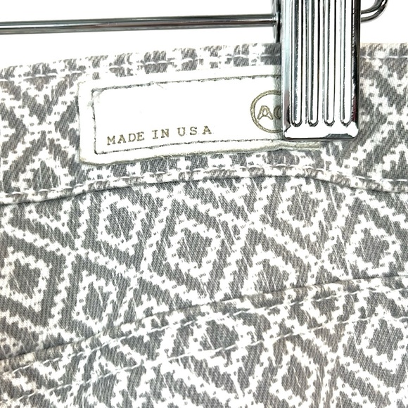 AG Adriano Goldschmied The Legging Ankle Basket Weave Grey Jeans - Picture 8 of 11